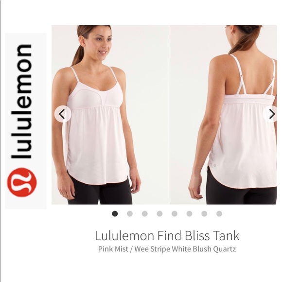 lululemon athletica Tops - Lululemon Find Bliss Tank. Gorgeous Baby Pink Sz 6